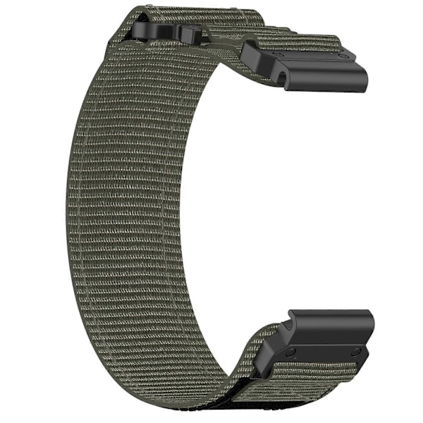 22mm Nylon Klokkereim For Garmin Instinct 2 Solar LGL Grey