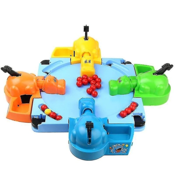 Fodringssulten Hippo Marmor synkeboldspil, interaktiv med forældre og
