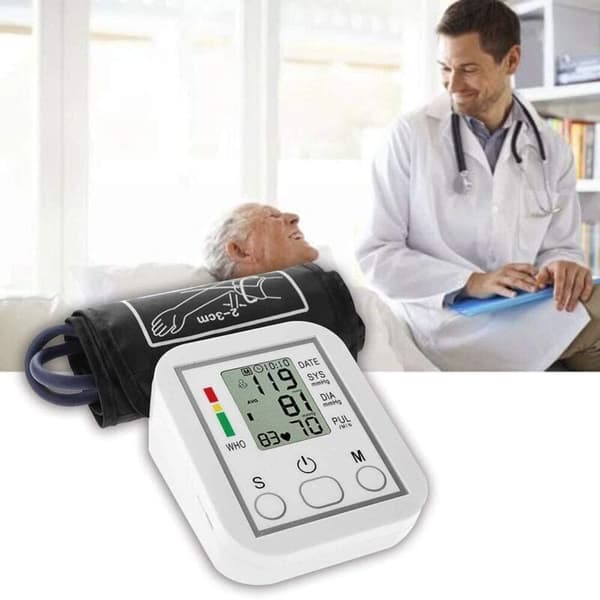 Automatisk digital blodtrykksmåler for overarm til hjemmebruk (LGL)