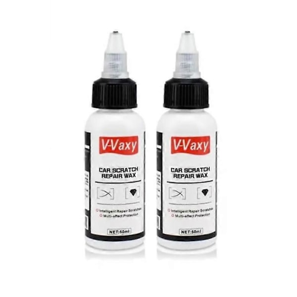 2 stk. Ultimate Paint Restorer, V-Vaxy bilripefjerner voks, bilpoleringsmiddel for riper LGL