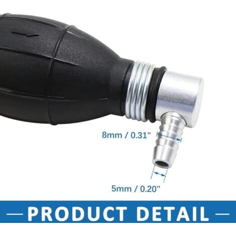 8 mm manuel start benzin- og dieselpumpe (LGL)