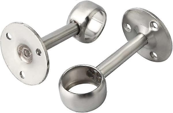 Gardinstångsfäste Garderobstångsfäste med Skruvar Takfäste Diameter 32mm, 2 st 32mm (LGL)