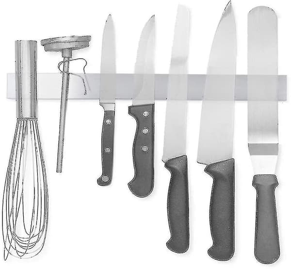 Magnetisk knivholder i rustfrit stål, redskabsholder, længde 30 cm (LGL) 400MM