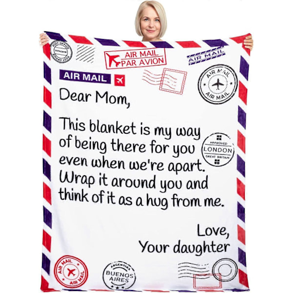 Mors Dag Presenter till Mamma, Filt Presenter till Mamma Presenter LGL Letter