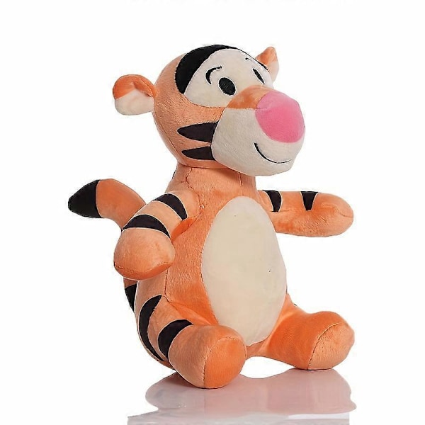 Plys Hundelegetøj Udstoppede Dyr Disney Plysdukke Tigerdyr, Æsel, Grisling og Peter Plys Hundelegetøj Blød Pude Kramme Kæle Hvalpelegetøj Til Store Mig LGL Pooh Bear