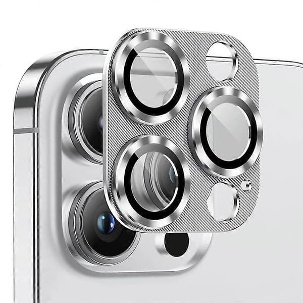 iPhone 14 Pro:n kameralinssin suojat (LGL) Multicolor Silver