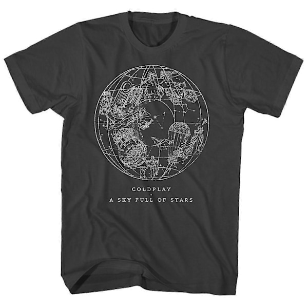 Coldplay T-shirt Sky Full Of Stars Coldplay Shirt Størrelse S-3XL TT2869 LGL XL