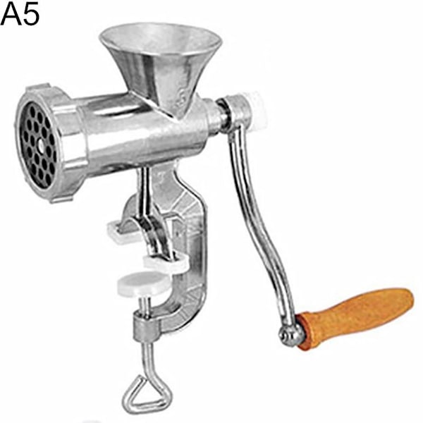 Multifunctional Kitchen Manual Hand Meat Grinder Aluminum Alloy Sausage Mincer [GGL]