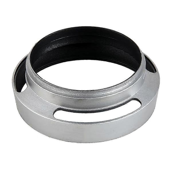 Udhulet Aluminiumlegering Modlysblænde - Bærbar Ventileret Hætte Til 49 mm Objektiver (LGL)
