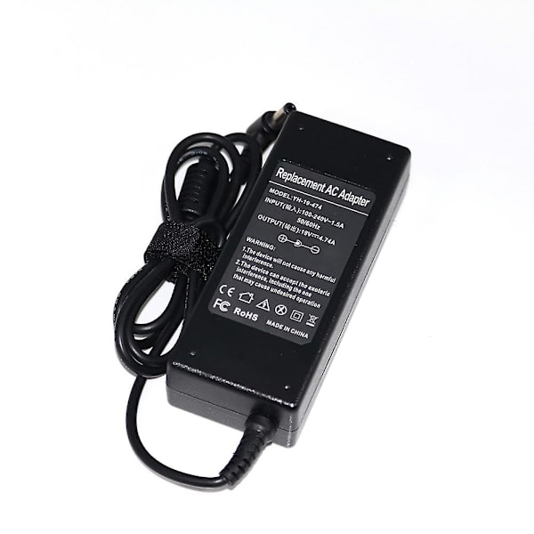 19v 4.74a 90w Universell nätadapter laddare för bärbar dator 18.5v 19.5v 20v Black