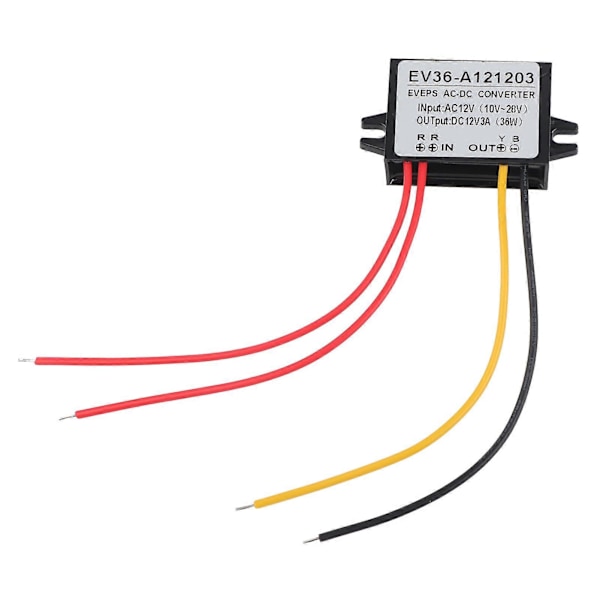AC 10-28V til DC 12V Buck Converter AC DC Nedtrappingsstrømforsyningsmodul LGL 3A