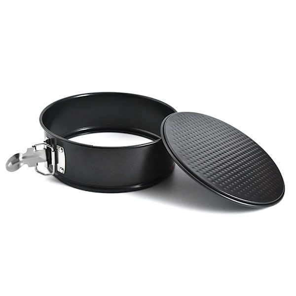 Springformform med trakt, rund kakeform, rustfritt stål, svart, 18,5 cm (LGL)