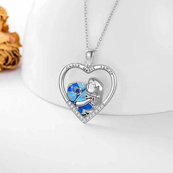 Lilo & Stitch Halskjede Mote Feriegave Anheng Til Kvinner Jenter [GGL] Style A