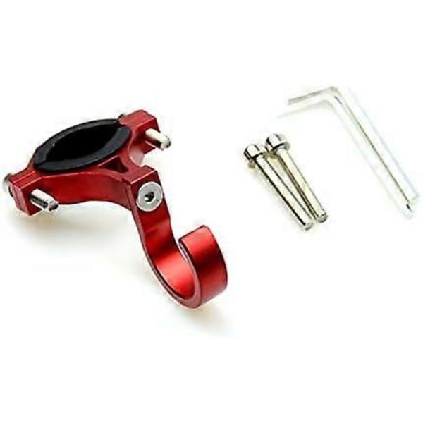 Grå aluminium elscooter krok, Xiaomi metall främre krok, väska och hjälmkrok, multifunktionell krok för scooter tillbehör (LGL)