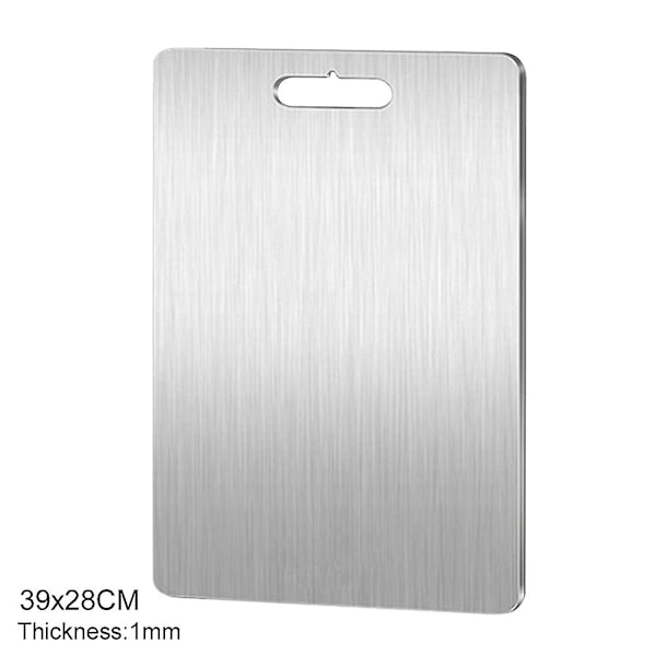 Titanium Skärbräda Dubbelsidig Titanium Köksbräda LGL 39x28CM 1mm