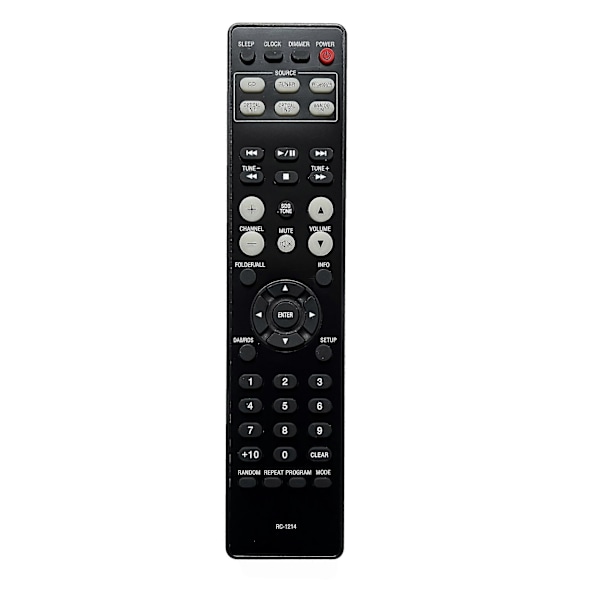 NY udskiftet fjernbetjening egnet til Denon CD Receiver HiFi System RC-1214 RCDM41 RCD-M41 RCD-M41DAB DM41 D-M41 LGL