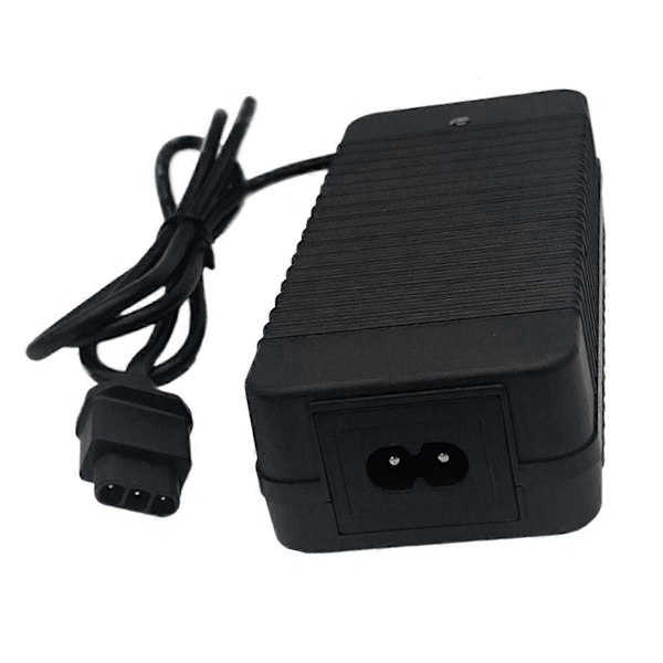 Elektrisk scooter strømadapter til KQi 2/ KQi 3 scooteroplader 53.5V 2A lithium batterioplader EU LGL Black