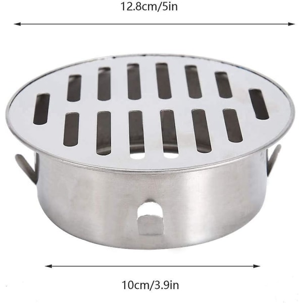 Stainless Steel Floor Drain(110 Flat Mouth)