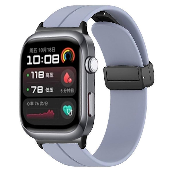 For Huawei Watch D2 Magnetisk Sammenleggbar Spenne Silikon Klokkereim Erstatning Armbånd LGL Multicolor Style K