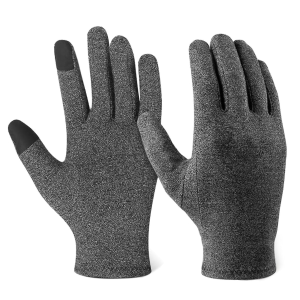 Kompression Full Finger Artrit Handskar Med För Touch Screen Fingrar För Kvinnor-Yvan