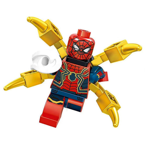 Marvel Avengers Rakennuspalikat Sarja Supersankari Spider-Man Mini Action Hahmot Nuket Minifiguurit Lelut Työpöydän Koriste Lapsille Lahja