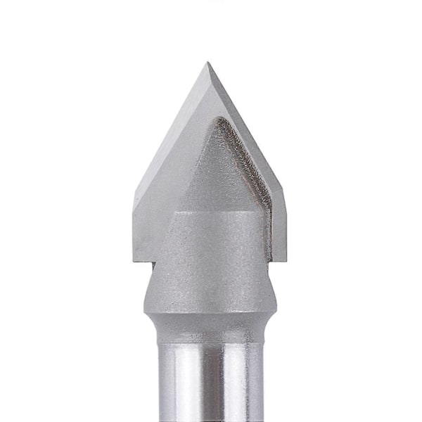 Fasfräsar 60 Grader V Skärdiameter: 12mm Skaft: 8mm CNC Fräs Skaftfräs för Ådror, Fasningar och V-spår (LGL)