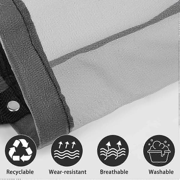 Stor Plastposeholder Dispenser Søppelpose for Hjem Bobil Campingvogn Oppbevaring (LGL)