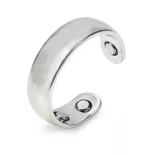Olux Ring-olux Ring 1:a Gen,olux - Den första hälsoringen någonsin(FPK11) LGL silvery