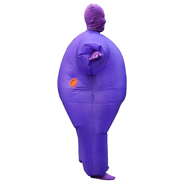 Uppblåsbar Helkroppsdräkt Kostym LGL Purple