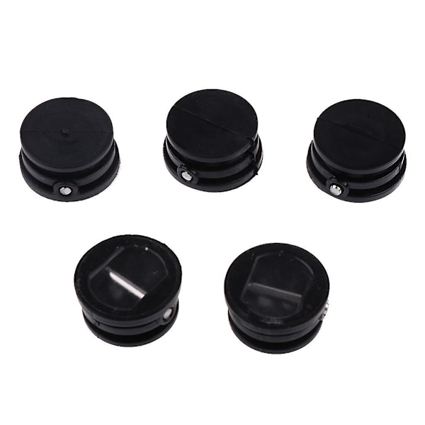 5 Stykker Surfing Leash Plug Surfbræt Longboard Leash Cup Plug 25mm Hvid (LGL)