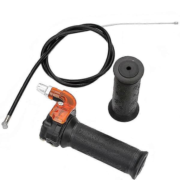 1 Sæt Universal Gashåndtag Med Gaskabel Sæt Til 49cc (LGL) 18x8cm Black