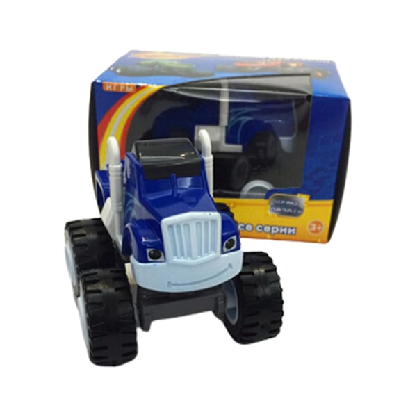 Super Stunts Truck Nickelodeon Blaze Og Monster Machines Legetøjs Racerbil Legetøj LGL Blue
