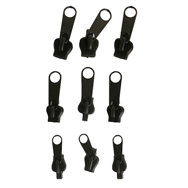 Dragkedjekläppar för dragkedja 9-pack (LGL)