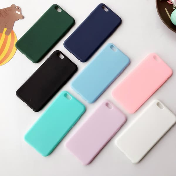 Denimblå Apple silikonecover til iPhone 7 og 8 Uden logo (LGL)