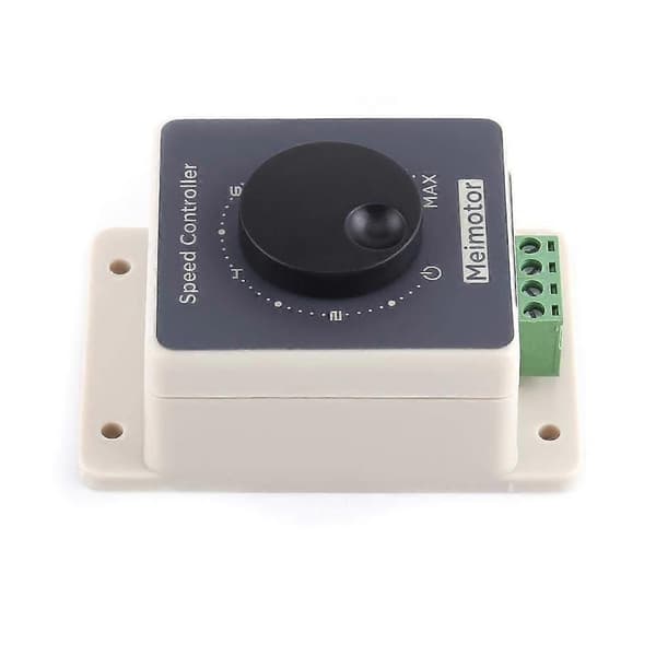 2V Motorhastighetskontroller, 10-60V 20A DC Pulsbreddemodulator PWM Motorhastighetskontroller Regulator Vanntett Skall (LGL)