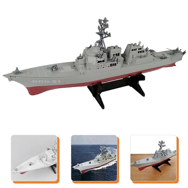 Destroyer Skip Modell Slagskip Leketøy Gutterom Dekor Barn Bursdagsgave (LGL) 44x14.5cm