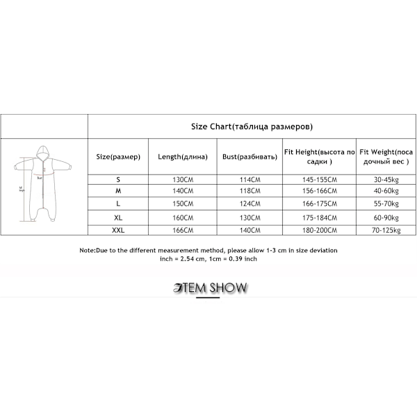 Drak Onesies Tandlös Kigurumi För Vuxna Anime Kostym Kvinnor Hel Pyjamas Med Huva Sovkläder, svart LGL 140
