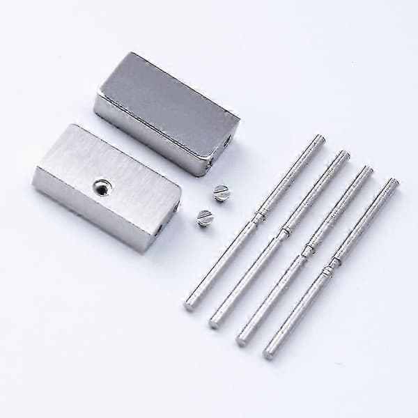 13 mm led Solid End Link erstatning til Patek Philippe rem Nautilus 5711/5712 (LGL) Silver