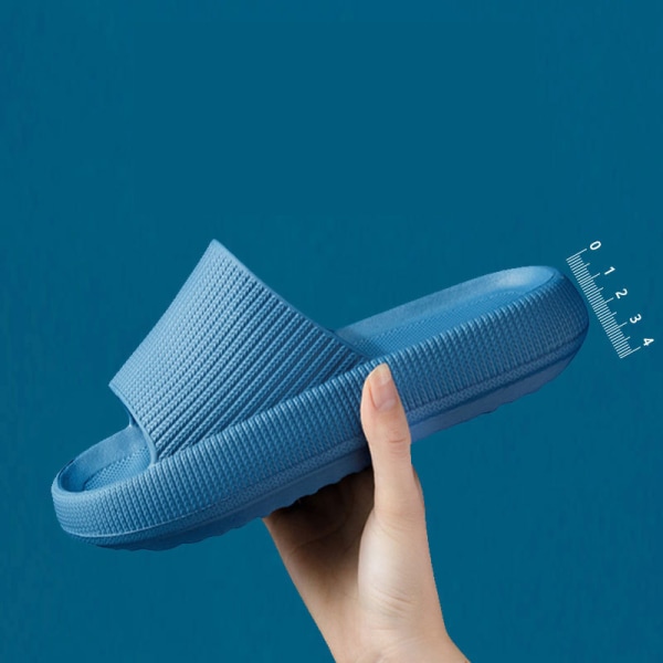 Badesko Hjemmesko Badetøjssky Hjemmesko Gummi Skridsikre Mules Haveflip Flops_happyshop Blue 38-39