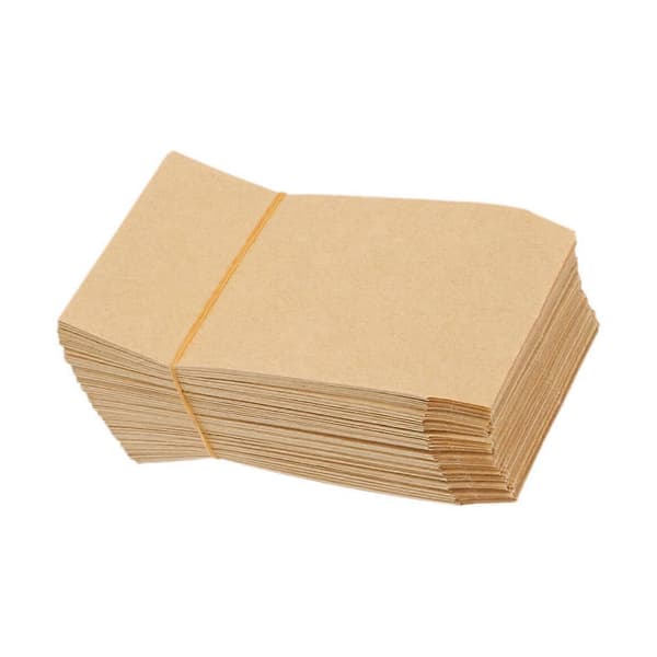 Bruna presentpapper i bulk, festpåsar, effektiva bröllopsdekorationspåsar, förpackningsmaterial för snacks och örter (LGL) L
