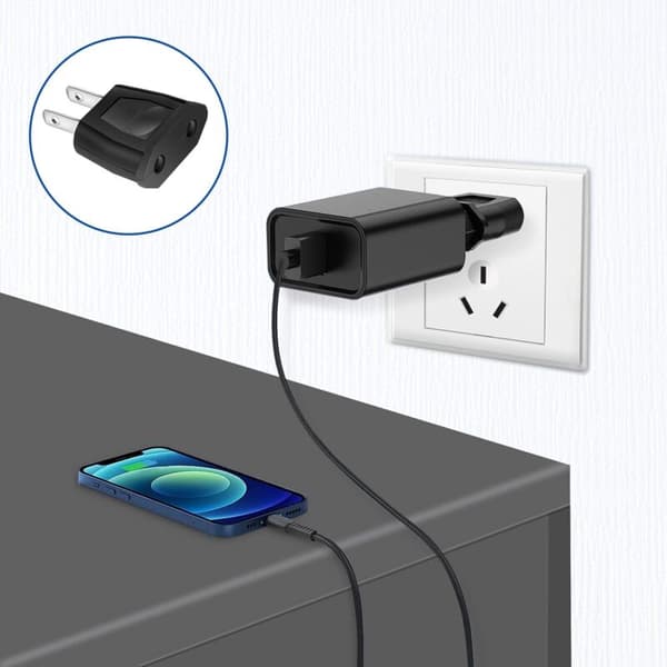 Et sett med 4 flat-til-runde adaptere (LGL)