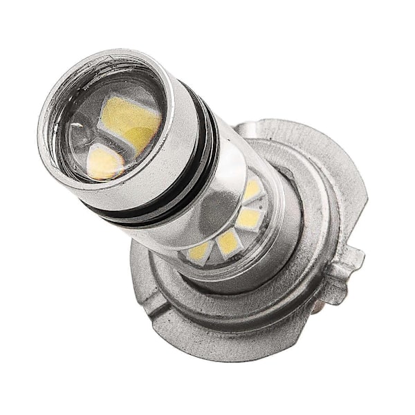 H7 2-pak 12V 100W Super Bright LED Kørelys Pære 6000K 1000lm (LGL)