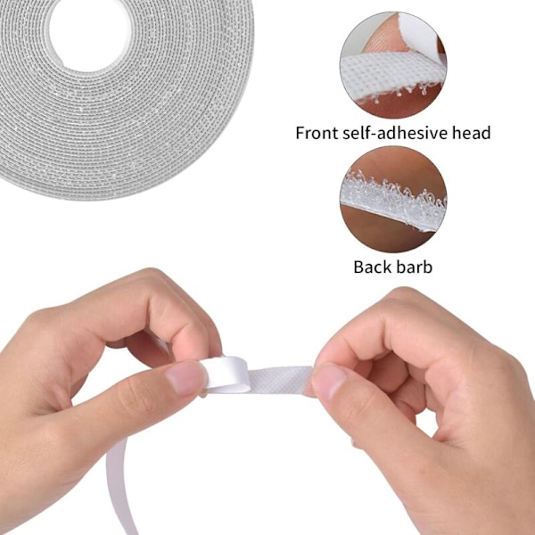 Myggnät för fönster 2-pack 150x200cm Myggnät för fönster självhäftande justerbart insektsnät (vit) (LGL)