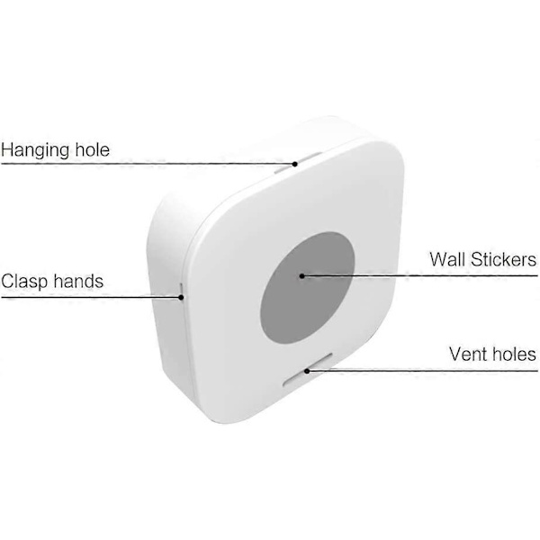 Mini Högprecisions Digital Hygrometer Termometer för Inomhusbruk (LGL)