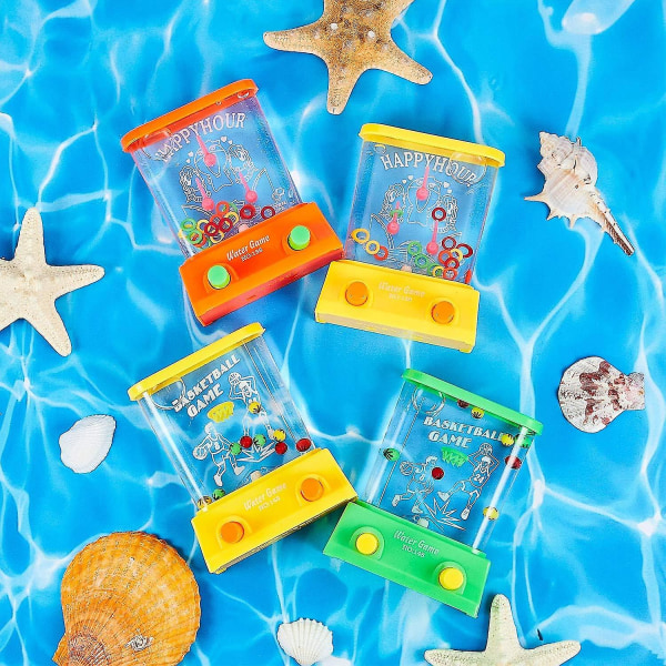2 stykker håndholdt vandspil Arcade Vandring Vandborde til strandlegetøj Fest sjovt spil til forskellige aldre