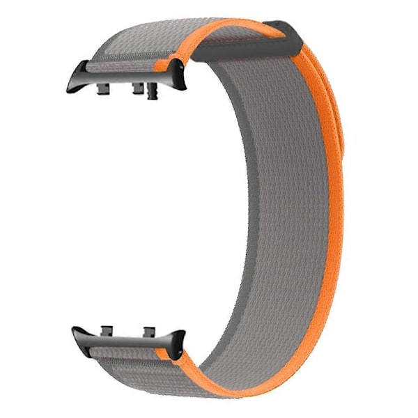 For Huawei Watch D2 Nylon Klokkereim Justerbar Erstatningsarmbånd - Blå Grå LGL Multicolor Orange Grey