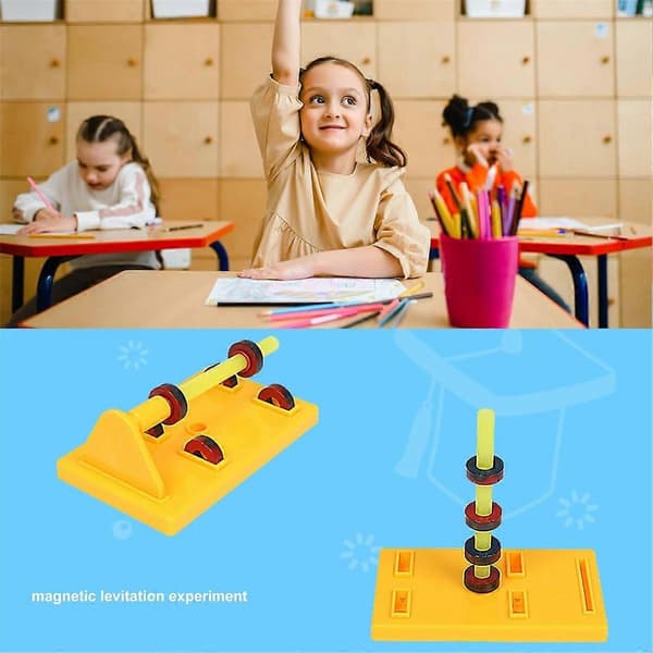 Magnetsett for barn Fysikk Vitenskap Elektromagnet Eksperimentsett (LGL)