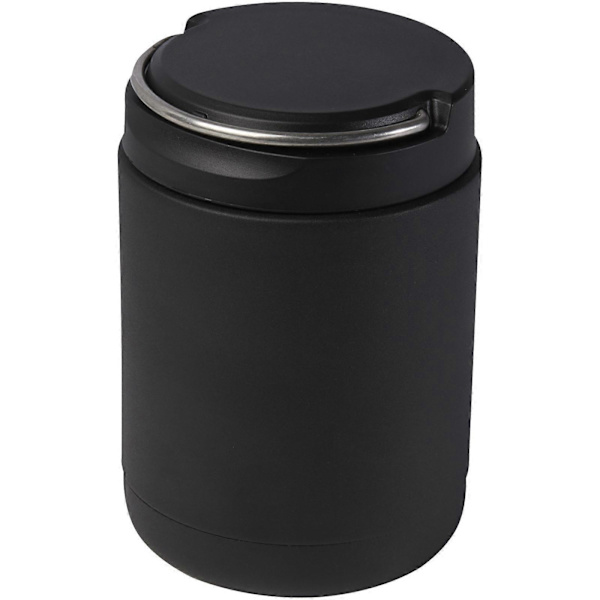 Doveron Rustfri Stål 500ml Madkrukke (LGL) Solid Black One Size
