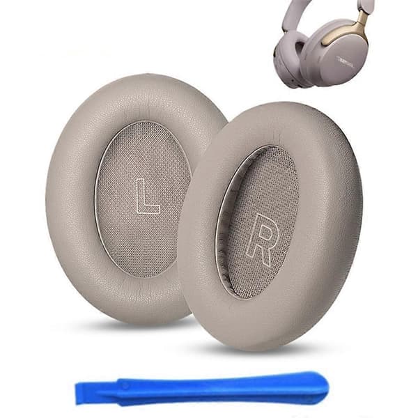 Udskiftningsørepuder til Bose QuietComfort Ultra med installationsværktøj - (LGL) Multicolor Grey