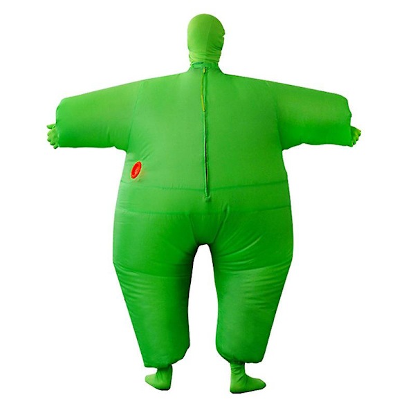 Oppustelig Heldragt Kostume LGL Green